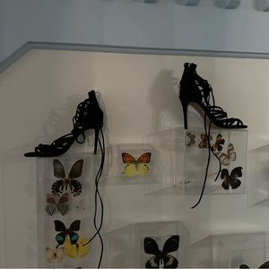 Rate Lace up heels size 36.5